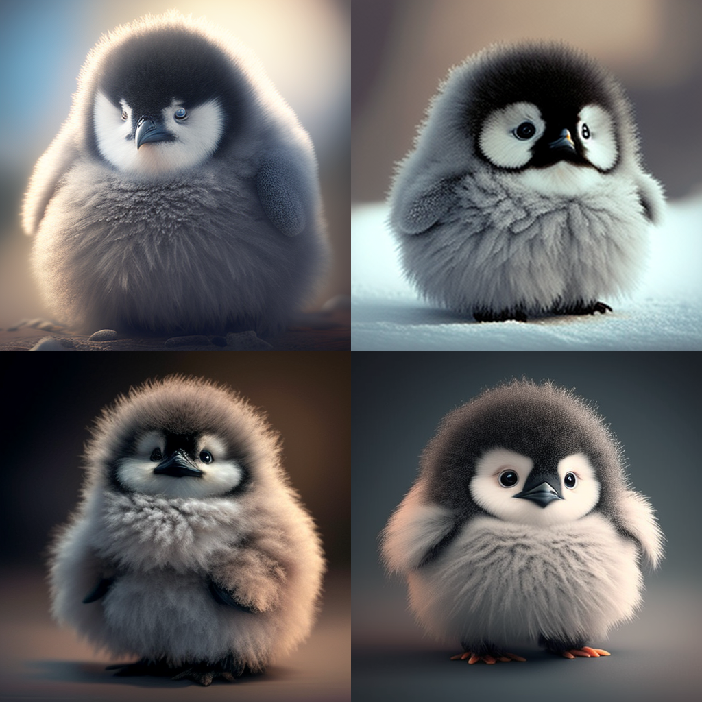 How to make a cute fluffy cartoon penguin in MidJourney - Prompt Hero.Ai