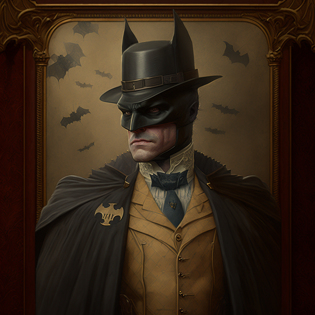 Edwin Batman How to make a scene and characters with a reference image. Edwardian ...